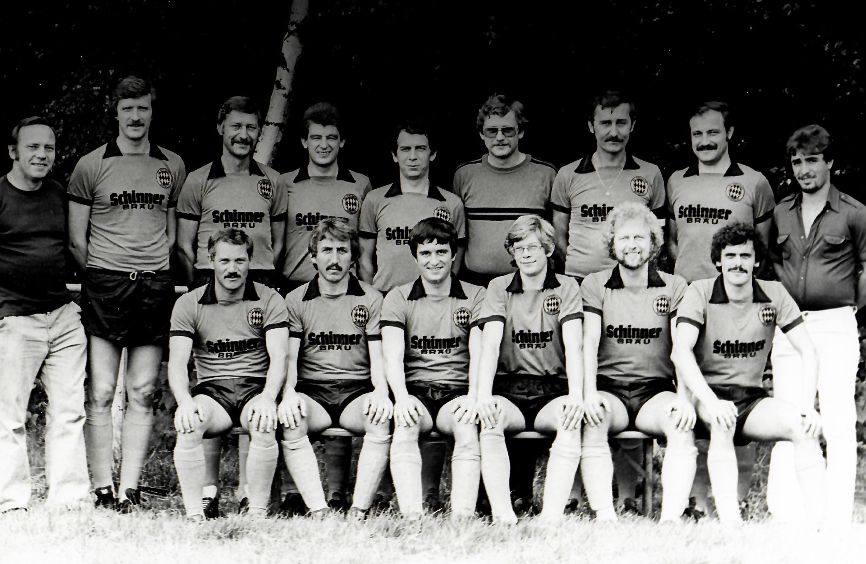 Mannschaftsfoto FC Eintracht Bayreuth 1979