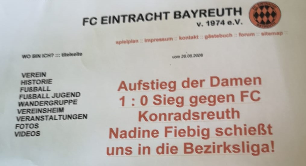 Spielszene aus dem Relegationsspiel in Himmelkron 2008