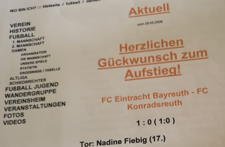 Weitere Spielszene aus dem Relegationsspiel in Himmelkron 2008