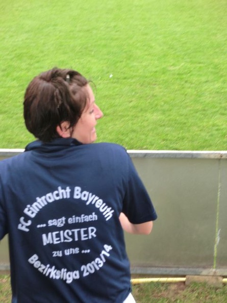 Weitere Feierszene zur Meisterschaft 2014