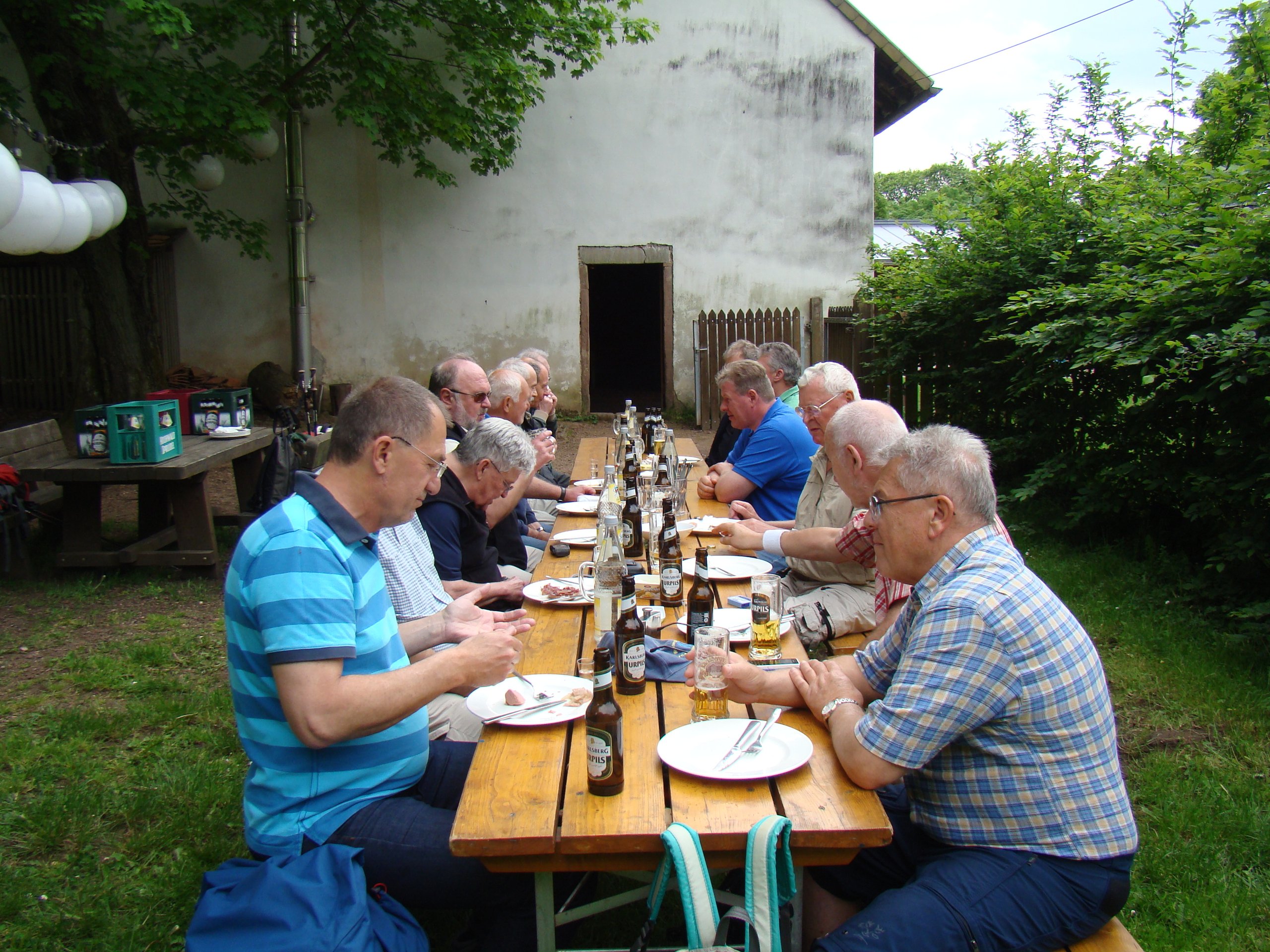 Impression von der Wanderung ins Saarland im Mai 2015