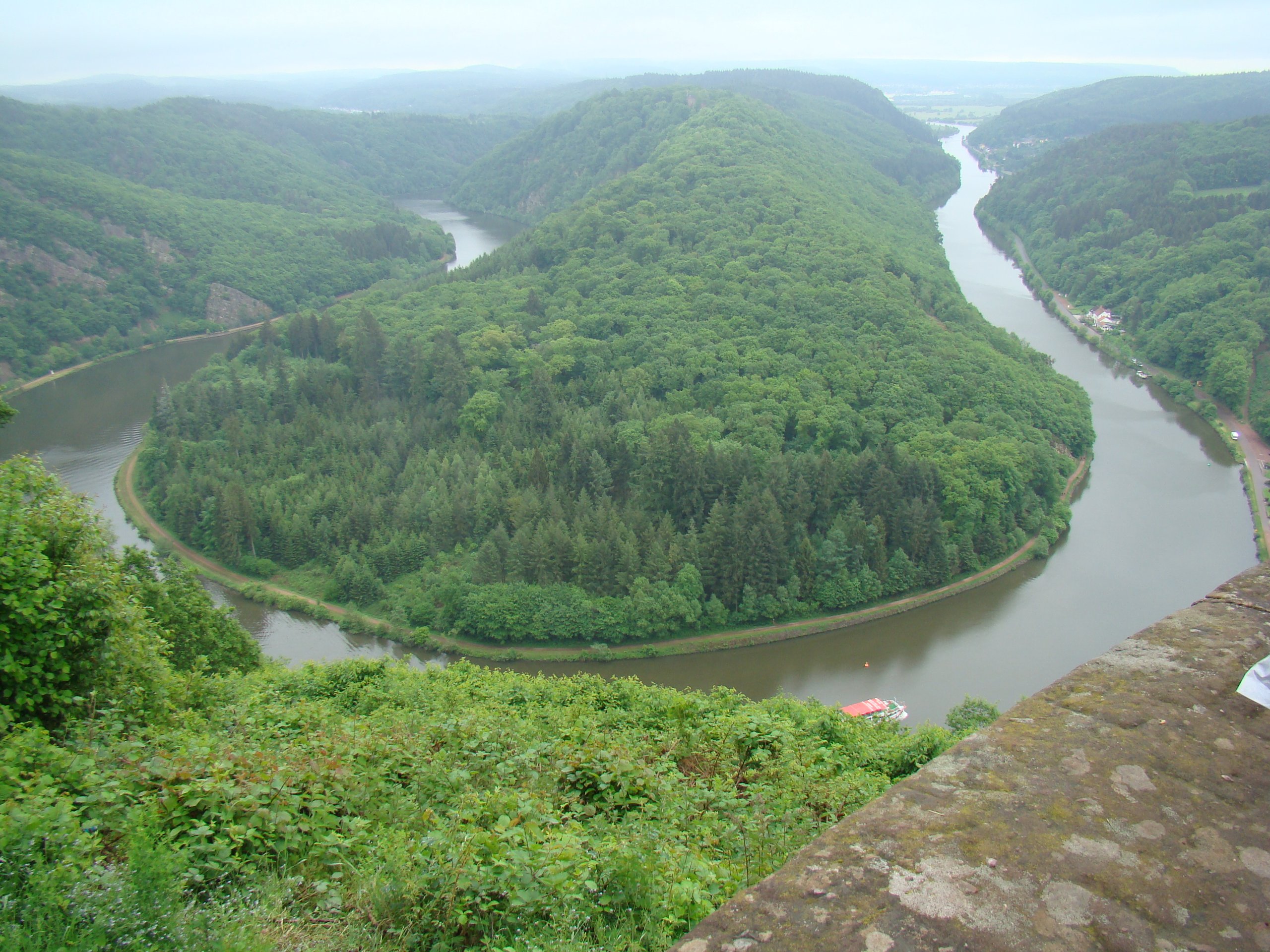 Impression von der Wanderung ins Saarland im Mai 2015