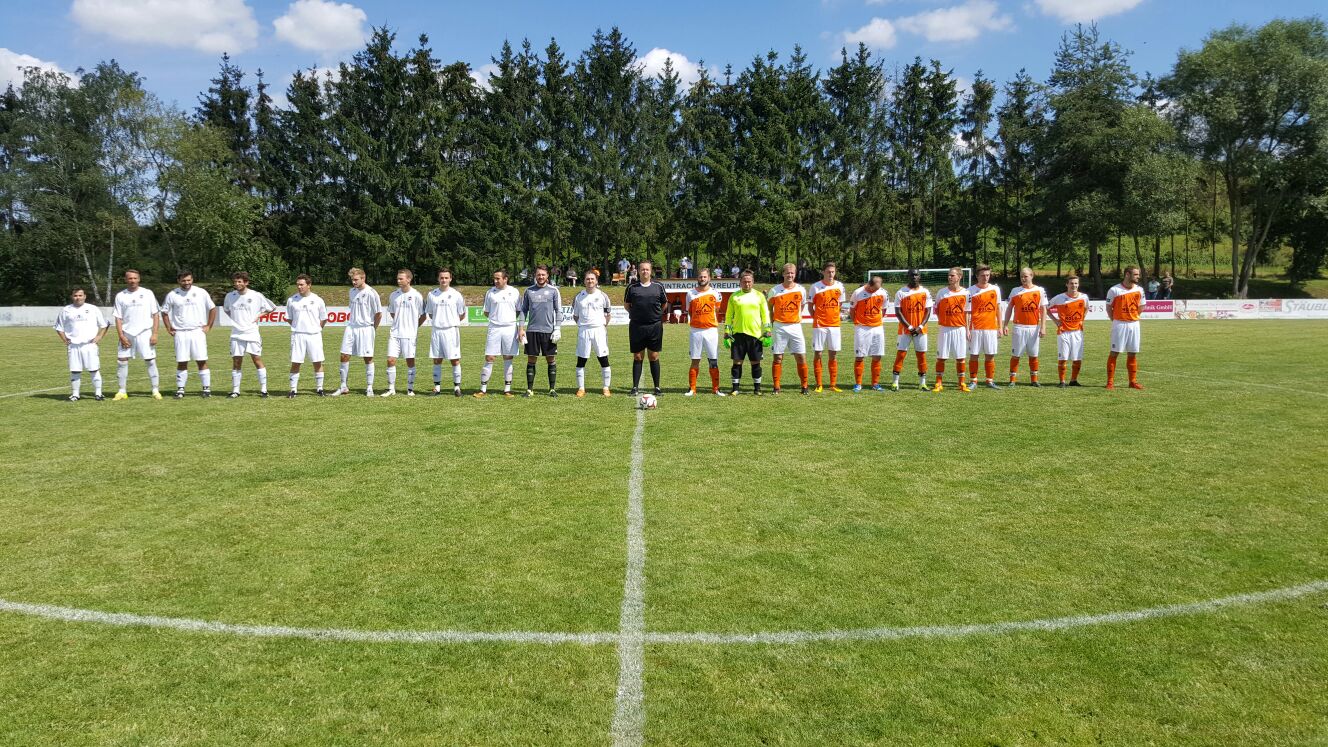 Spielszene gegen den SV Schreez