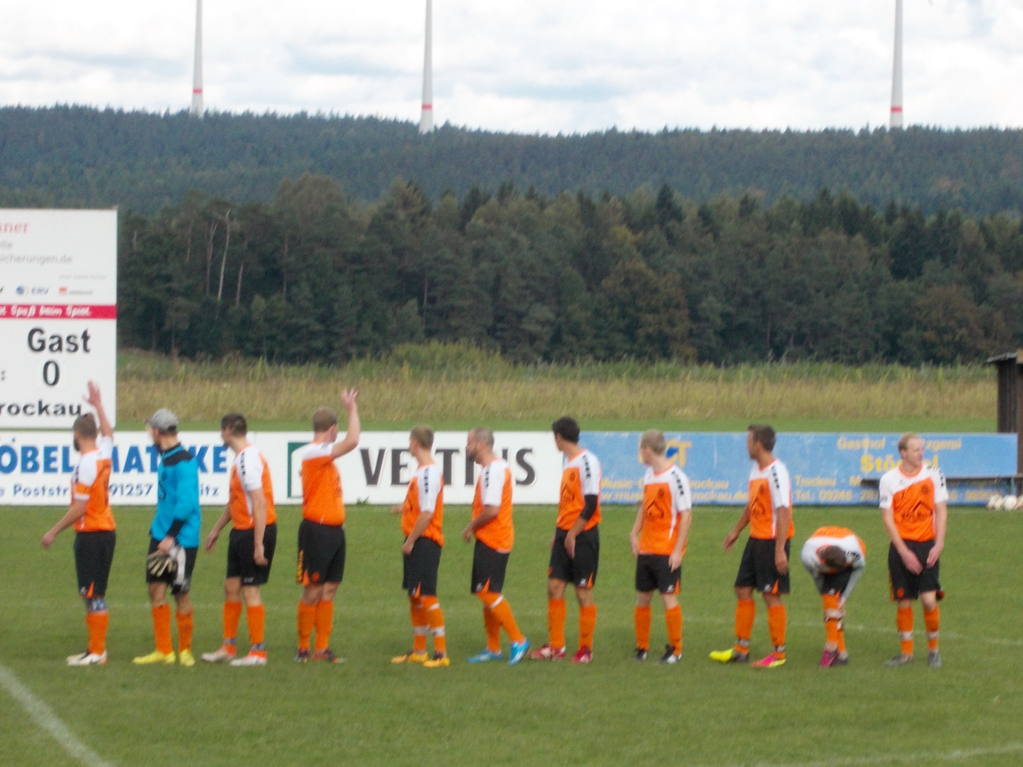 Danke Jungs fuer diesen Nachmittag - 5:1 bei der SG Trockau