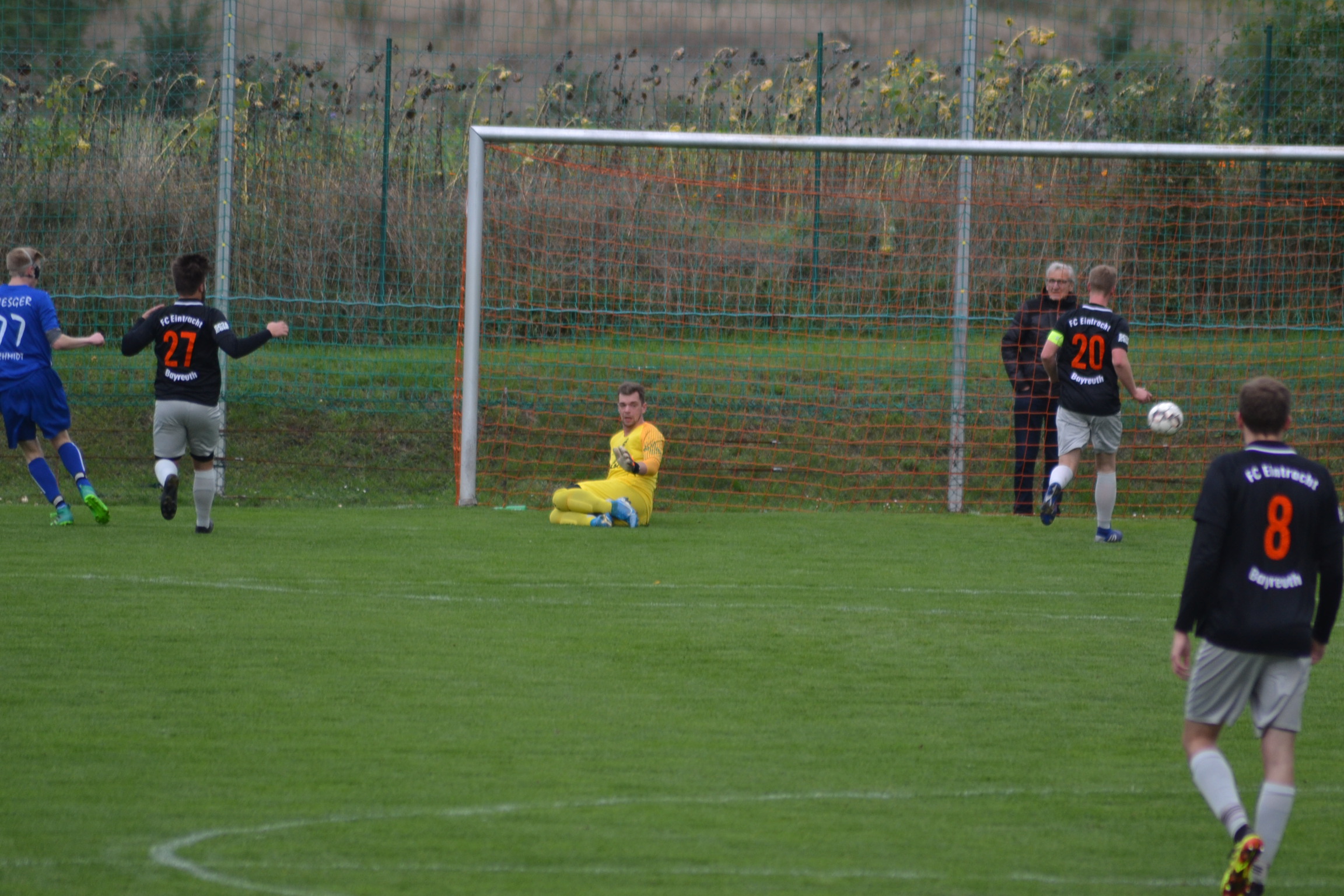 Szene aus dem Spiel gegen den SC Altenplos
