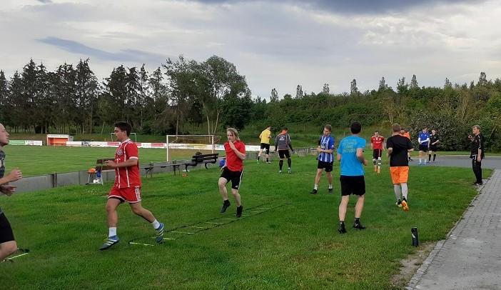 Trainingsauftakt der Herren