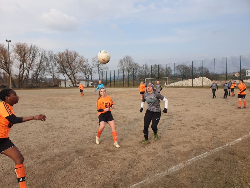 Schwieriger Untergrund im Spiel gegen Münchberg