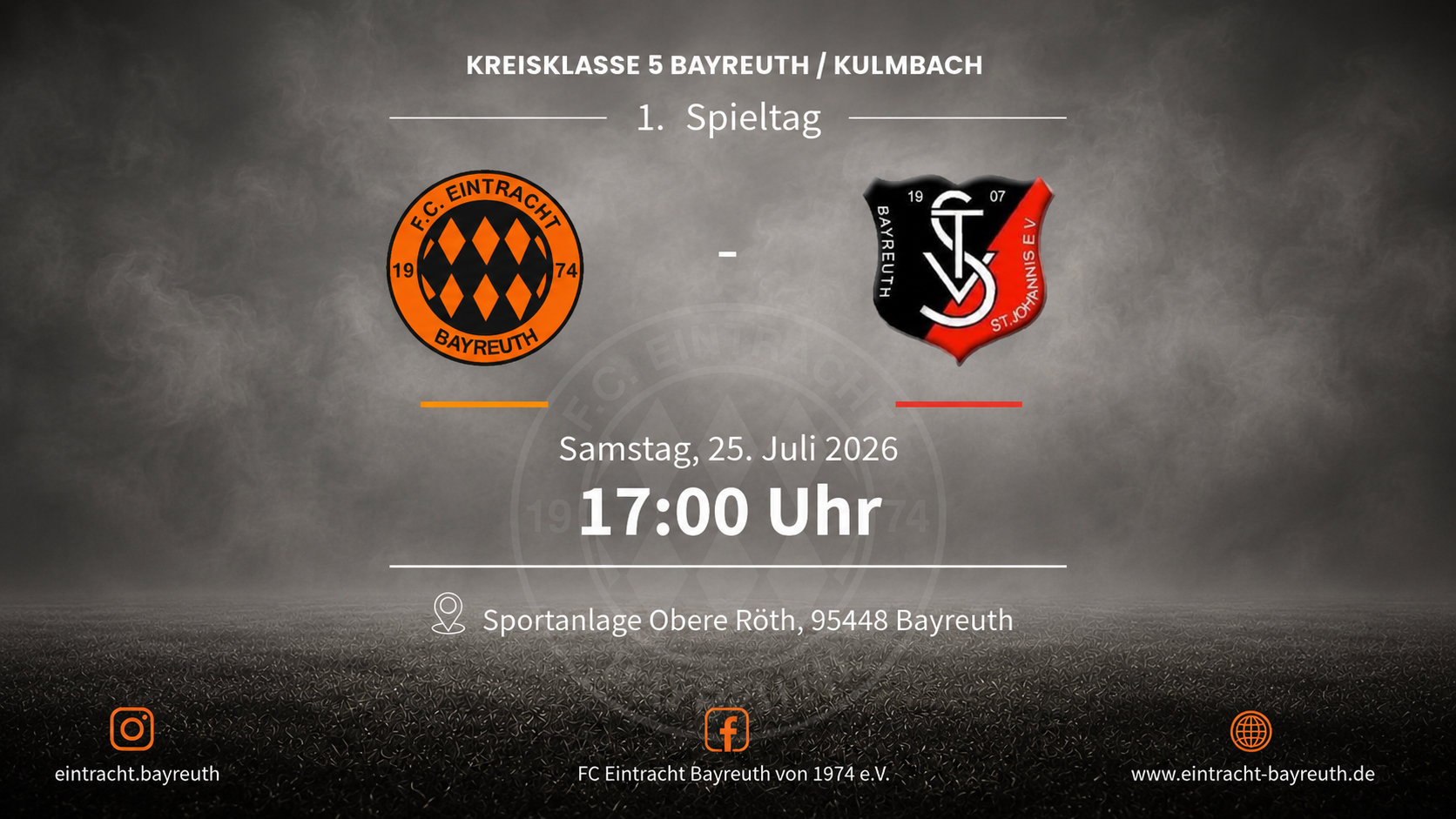 Derby-Kracher zum Saisonstart – Eintracht empfängt St. Johannis auf der Kerwa