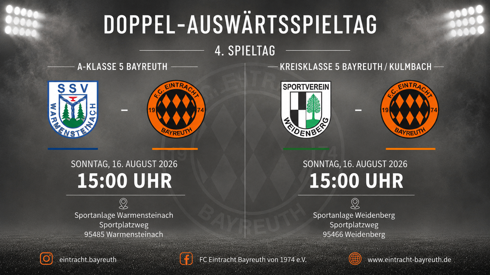 Doppelter Auswärtsspieltag für unsere Herrenmannschaften