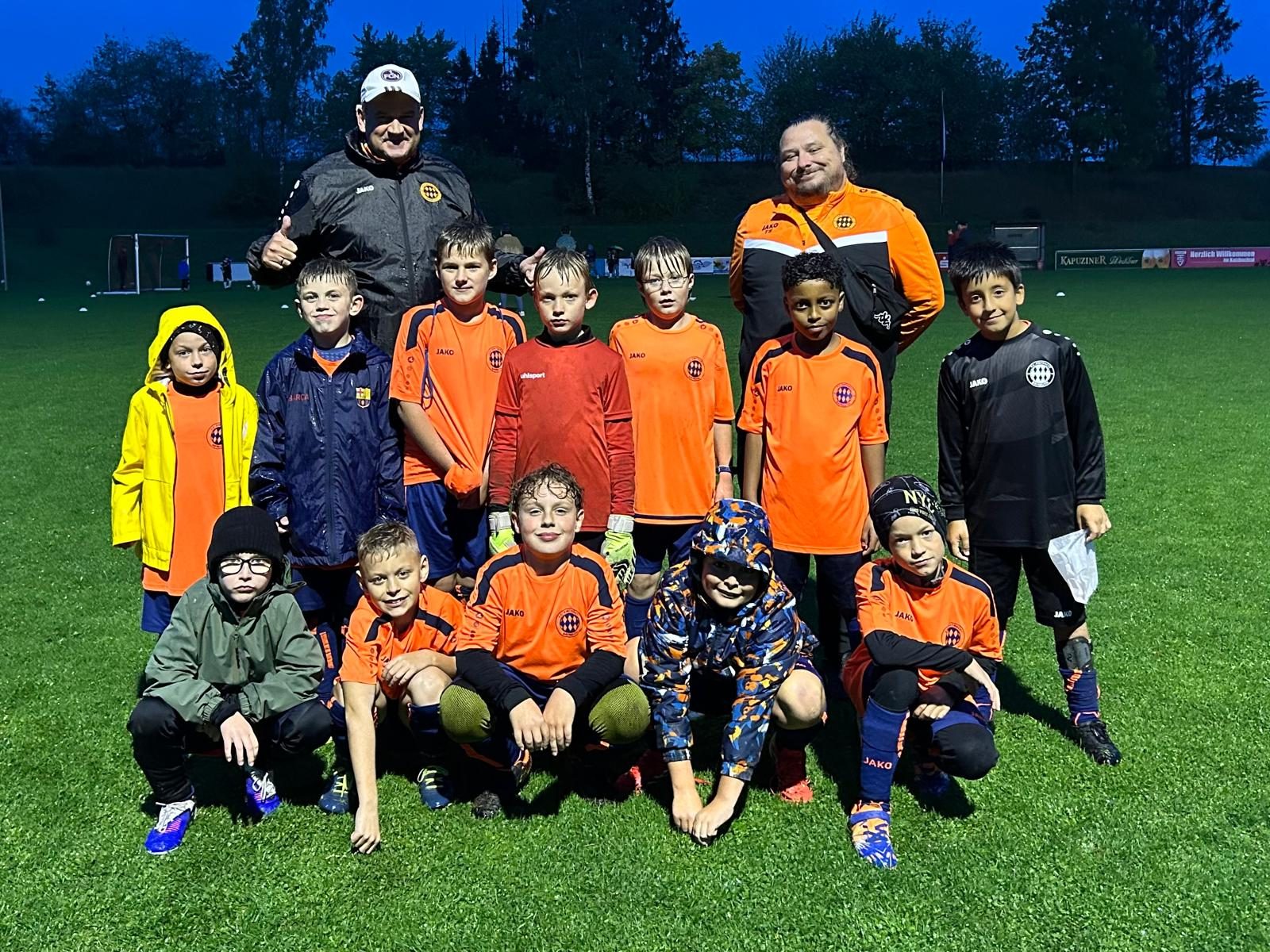 E2-Junioren trotzen dem Regen beim Festival in Kulmbach