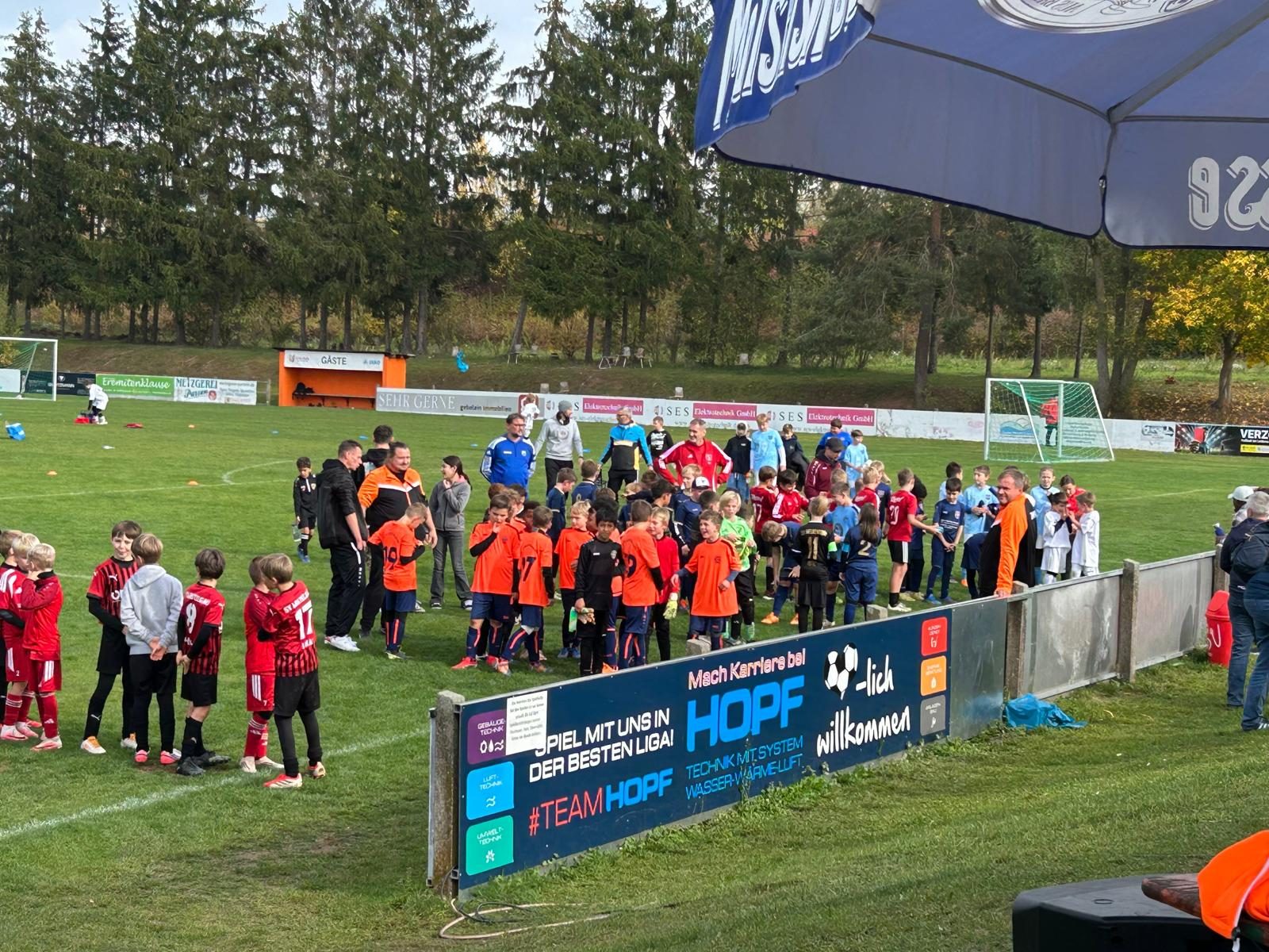 E-Jugend-Festival bei der Eintracht mit rund 75 Kindern